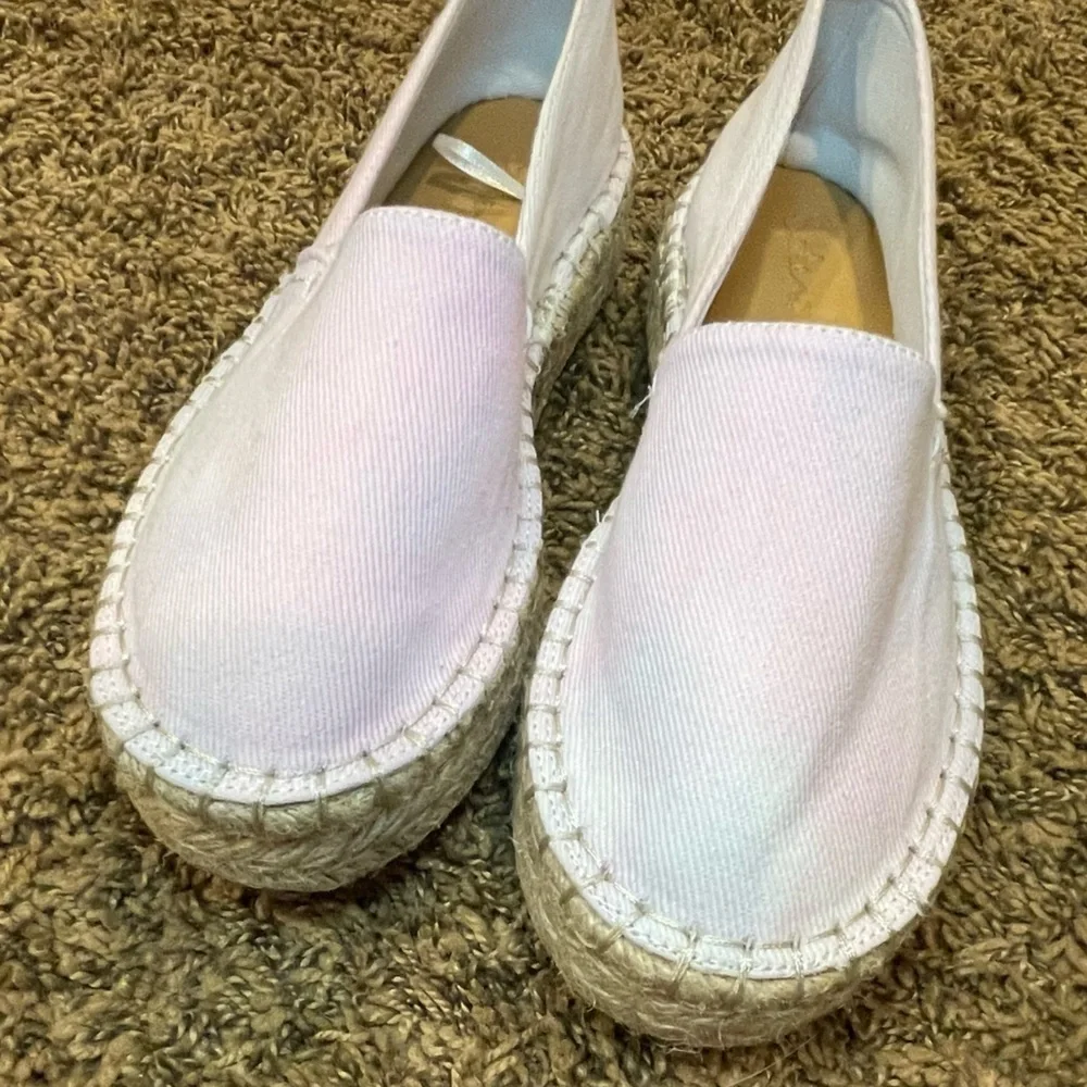 New Splendid Laney New Tie Dye Pastel Canvas Slip-On Espadrilles Size 6.5